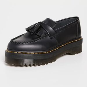 New Dr. Martens Adrian Quad Loafers Platform Unisex Euro 39